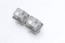 07-13 MERCEDES-BENZ W221 S550 S600 REAR LICENSE PLATE LIGHTS PAIR NO BULBS E4239 image 2