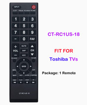 New Remote For Toshiba Tv 32L310U20 55L510U18 49L510U18 32L220U19 - £14.14 GBP