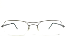 Lindberg Brille Rahmen 3002 U9 Gunmetal Grau Halbe Felge Titan 48-17-145 - $227.50