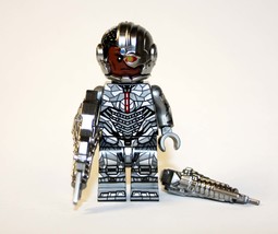 Cyborg Dceu Dc Comic V2 Minifigure Us Toy - £4.41 GBP