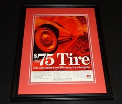 1967 Uniroyal Tires 11x14 Framed ORIGINAL Advertisement - $44.54