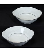 Noritake Cumberland Lug Soup Bowls 6 1/2&quot; Lot of 2 NEAR MINT! - £19.14 GBP