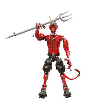 BuildMoc Super Villains in Comics Model Building Kit 429 Pieces for Halloween - £22.63 GBP