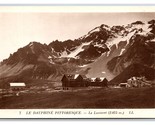 RPPC Col Du Lautaret Mountain Passaggio Hautes-Alpes Francia Unp Cartoli... - $4.04
