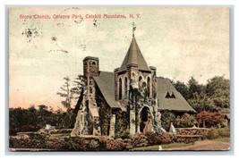 Stone Church Onteora Park Catskill Mountains New York NY DB Postcard N23 - £3.10 GBP