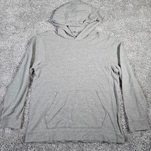 James Perse Sweater Womens 3 Large Gray Hooded Pullover Long Sleeve - £26.76 GBP