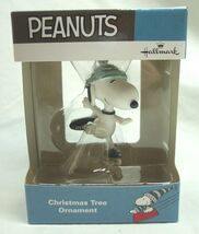 SNOOPY Ice Skating The Peanuts Hallmark Keepsake CHRISTMAS TREE ORNAMENT... - $14.85