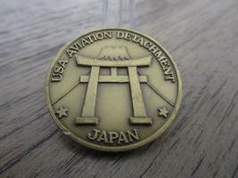 US Army IX Corps Aviation Detatchment Japan Inactivated 1994 Challenge Coin 341F - £13.13 GBP
