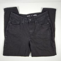 Old Navy Jeans Womens Size 4P Black OG Straight Higher High Rise Denim - £11.99 GBP