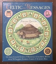 CELTIC MESSAGES by Joules Taylor includes 52 Cards  Guide Book  Linen Bag - $38.71