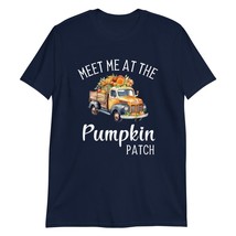 Meet Me at The Pumpkin Patch T Shirts | Women Fall Thanksgiving T Shirt Pumpkin  - £15.35 GBP