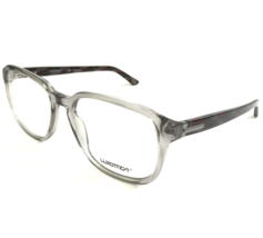 Luxottica Eyeglasses Frames LU 3207 C525 Grey Red Horn Clear Square 54-18-140 - £29.80 GBP