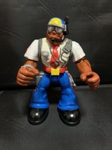 Vtg Fisher Price Mattel Rescue Heroes Action Figure 2001 Jake Justice Used Loose - £12.98 GBP