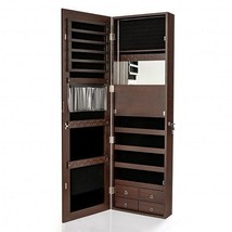 Multipurpose Storage Cabinet with 4 Drawers-Brown - Color: Brown - £124.11 GBP