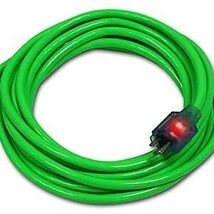 CENTURY WIRE &amp; CABLE D17444050 50' 12/3 Green Extension Cord - $82.88