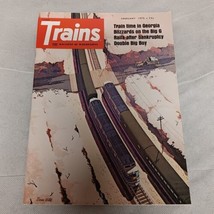 Trains Magazine, The Magazine of Railroading February 1973 - £6.91 GBP