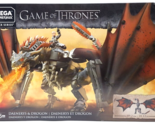 Mega Construx Bloks Black Series Game of Thrones Daenerys and Drogon NEW - $64.91