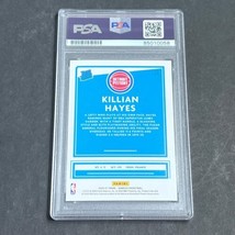 2020-21 Donruss Rated Rookie #204 Killian Hayes Signed Card AUTO 10 PSA Slabbed  - $99.99