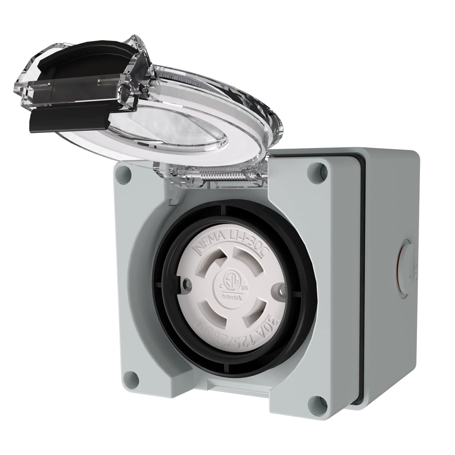 Etl Listed, Starelo 30 Amp Locking Female Plug Box Nema L14-30C Generato... - $38.97