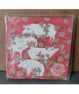 Cost Plus Vintage Cocktail Beverage Napkins Pigs Roses 24 Pack - $12.20