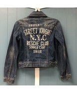 United Colors of Benetton Jean Jacket Youth Teen XL Button Front Cotton ... - $37.24 CAD