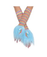 My Little Pony Rainbow Dash Glovelettes Blue Fur Fun Halloween Costume A... - $112.62 MXN