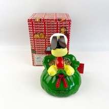 Vintage 1983 Enesco Odie Garfield Ceramic Bank “Christmas Savings Club” ... - $129.99