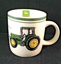 Gibson John Deere Tractor Coffee Mug Cup Nothing Runs Like A Deer Green Farm - £10.48 GBP
