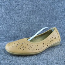 Earth Spirit  Women Flat Shoes Brown Synthetic Slip On Size 8.5 Medium - £19.46 GBP