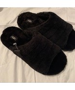 Ugg Men’s Black Wool Slippers Slides NWOT - $107.91