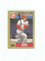 Pete Rose (Cincinnati Reds) 1987 Topps Card #200 - £3.89 GBP