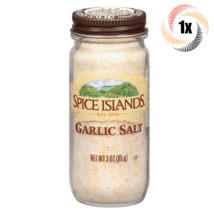 1x Jar Spice Islands Garlic Salt Flavor Seasoning | 3oz | Fast Shipping - £10.49 GBP