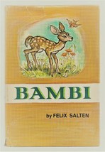 Bambi by Felix Salten and illustrated by Girard Goddenow 1956 HC/DJ - £29.68 GBP