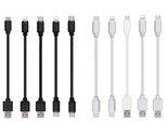 10-Pack Multi Short Usb Cables &amp; Typec-C Cables For Charging Stations Co... - $25.99
