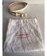 Coach - Patent Leather Skinny Belt with Horse &amp; Carriage Plaque Buckle -... - $744.91 MXN