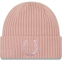 Knit Hat New Era Light Pink Indianapolis Colts Team Glisten NEW w/Tags - £15.63 GBP