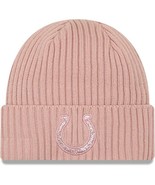Knit Hat New Era Light Pink Indianapolis Colts Team Glisten NEW w/Tags - £15.68 GBP
