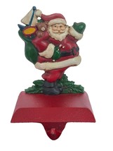 Midwest Importers of Cannon Falls Santa Claus Cast Iron Stocking Hanger ... - £22.01 GBP