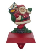 Midwest Importers of Cannon Falls Santa Claus Cast Iron Stocking Hanger ... - $27.99