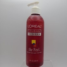 LOREAL Studio Senses the Feel For Better Hair Texture 8oz, NWOB, RARE - $29.69