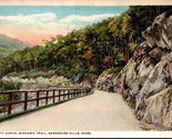 Beauty Curve Berkshire Hills Mohawk Trail Massachusetts MA WB Postcard L8 - £3.92 GBP