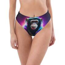 Autumn LeAnn Designs®  | Adult High Waisted Bikini Swim Bottoms, Monkey,... - £30.59 GBP
