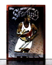 1996-97 Topps Finest Sterling Phoenix Suns Basketball Card #228 Danny Manning  - £4.60 GBP