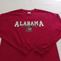 Gildan Ultra Cotton Alabama Crimson Tide BAMA Men's Red Cotton T-Shirt Size M image 6