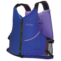 Onyx Universal Paddle PFD Life Jacket - Adult - Blue/Purple - 121900-600-004-24 - £43.83 GBP