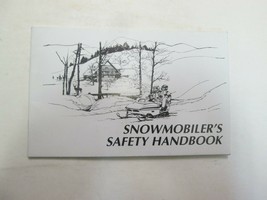 2002 Snowmobilers Safety Handbook Manual FACTORY OEM BOOK 02 - £15.38 GBP