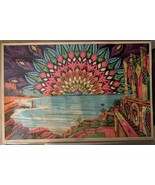 VINTAGE BLACKLIGHT POSTER 1968 ENCHANTED WORLD CELESTIAL ARTS 23X35 INCHES - $204.62 CAD