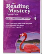 SRA READING MASTERY Signature Edition Practice &amp; Review Activitie Grade ... - £3.93 GBP