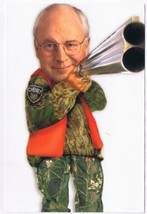 Print Dick Cheney Hunter Gun Safety Vest 4 1/2&quot; x 7&quot; - £5.54 GBP