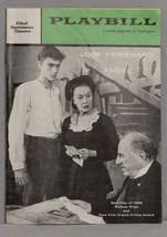 Vintage Playbill Look Homeward Angel Ethel Barrymore Theatre July 28 195... - £15.81 GBP